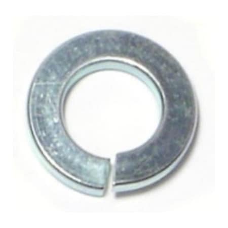 Midwest Fastener Split Lock Washer, For Screw Size 8 mm Steel, Plain Finish, 40 PK 932382